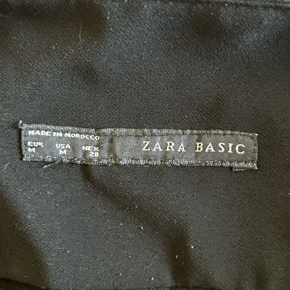 Size M black Zara basic - Picture 6 of 8